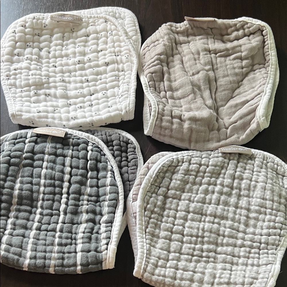 Wee Sprout Burp Clothes
